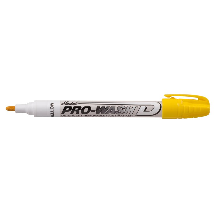 La-Co/Markal (771) 97011 Pro-Wash® D - Removable Liquid Paint Marker - Yellow