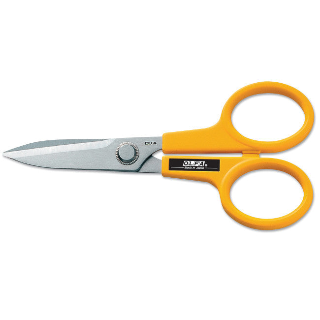 Olfa (280) 9766 7" Stainless Steel Serrated Edge Scissors (SCS-2)