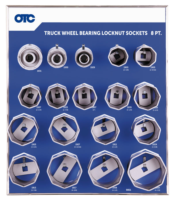 OTC/Bosch 9851 LOCKNUT WRENCH DISPLAY