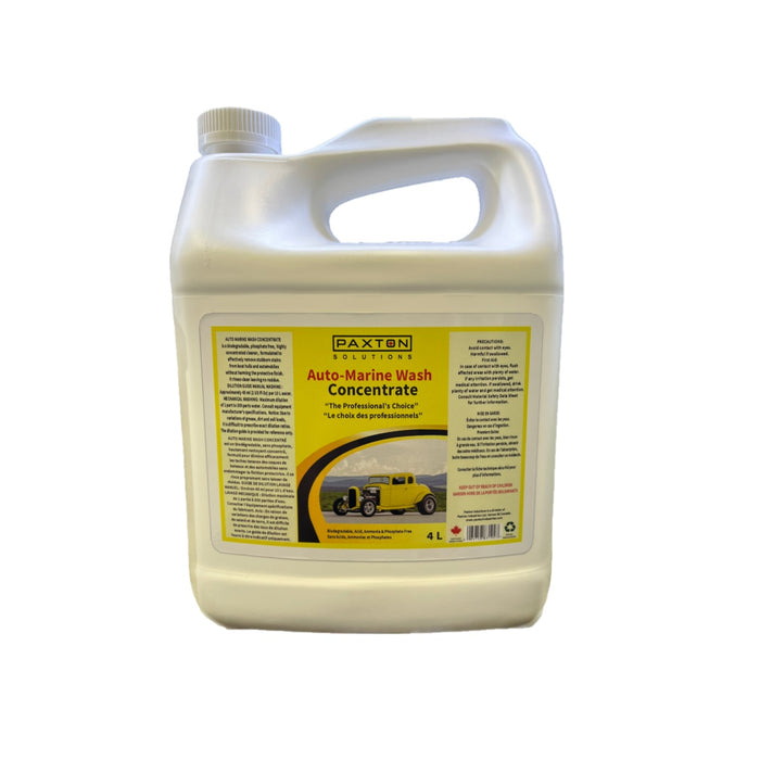 Paxton Industries (706) 988-8021 4L AUTO MARINE WASH CONCENTRATE