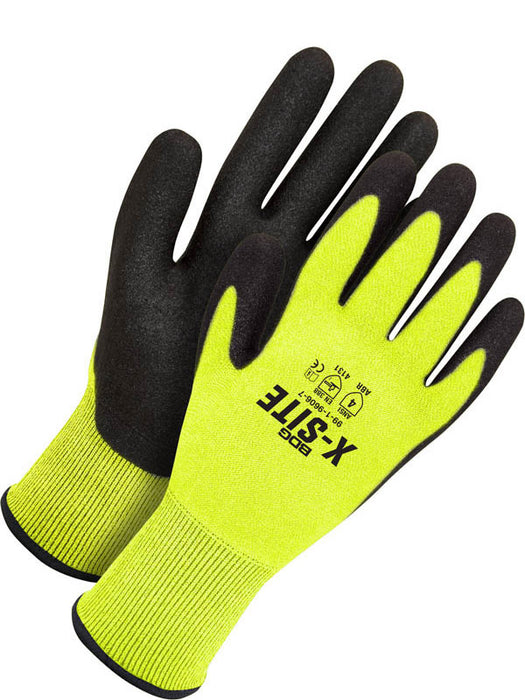 Bob Dale Gloves 99-1-9606-7 Seamless Knit Hi-Viz, Small