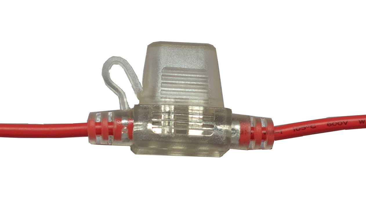 Pico (931) 9931-11 1PC IN LINE MIN FUSE HOLDER - CLEAR