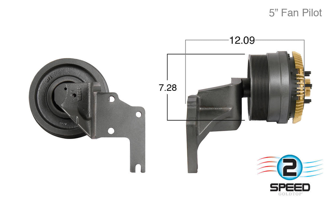 Kit Masters 99589-2 2-Speed Cummins Fan Clutch