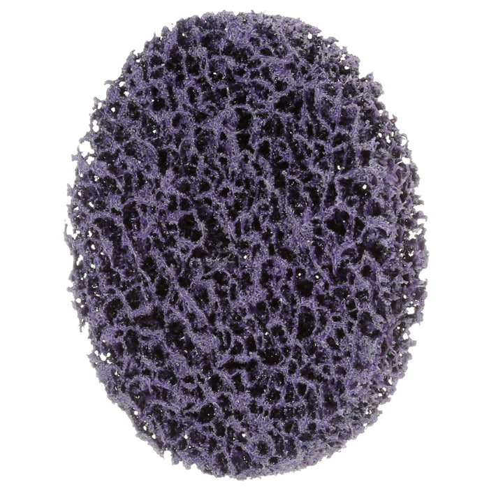 3M (815) SB21662 Scotch-Brite™ Clean and Strip XT Pro Disc, S XCS, 4 in x 0.25 in (10.16 cm x 0.6 cm), Colour: Purple, 3M Stock No. 7100176153