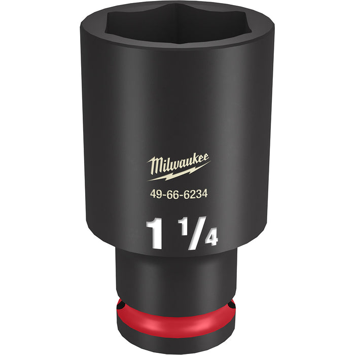 Milwaukee 49-66-6234 SHOCKWAVE Impact Duty™ 1/2"Drive 1-1/4" Deep 6 Point Socket