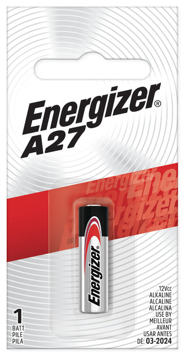 Energizer A27BPZ Energizer A27 12V Alkaline Battery, 1 Pack