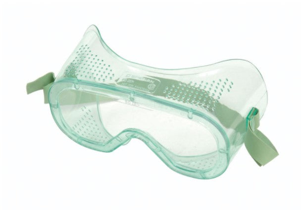North Safety (399) A610I UVEX by Honeywell A610I Series Impact Goggle with Transparent Green Body and Clear Lens