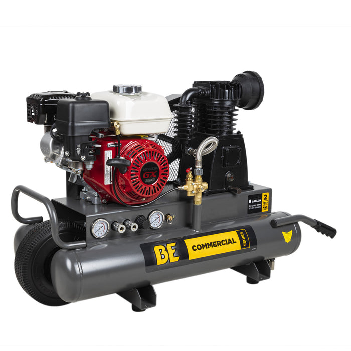 BE Pressure (374) AC658HB 10 Gallon Single Stage Wheeled Gas Air Compressor