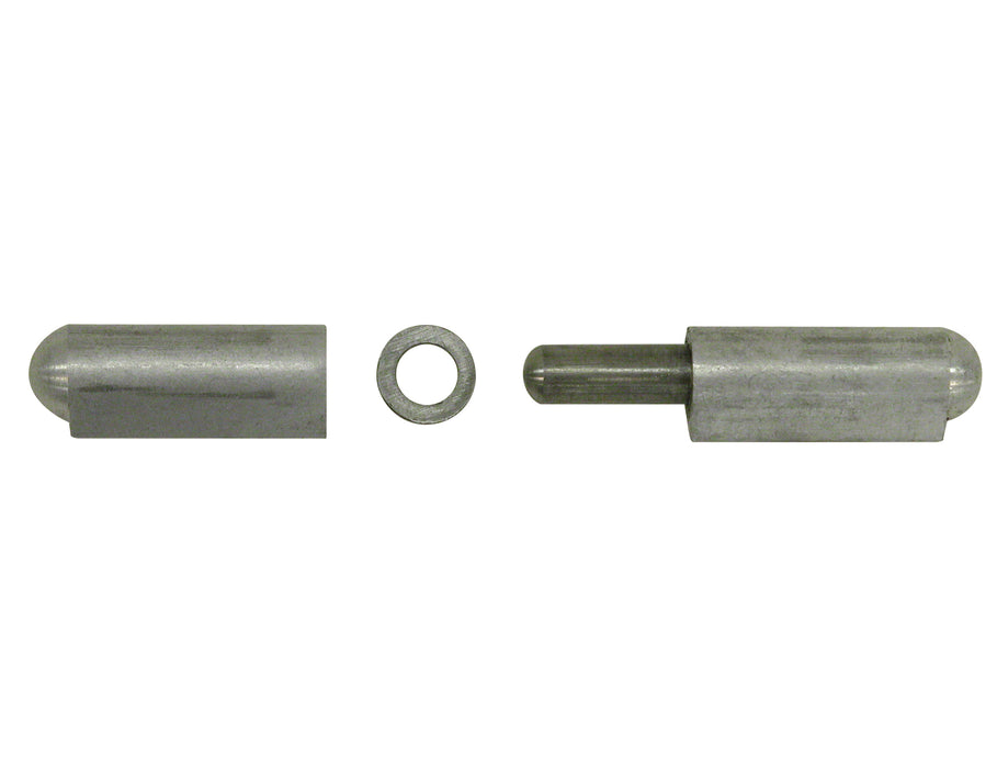 Buyers Products (577) AFSSP100 Aluminum Weld-On Bullet Hinge with Stainless Pin and Bushing - 0.77 x 3.94 Inch