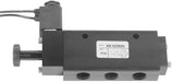 FleetSpec AK12392N 2 Position 5 Port SOLENOID Valve, with Manual Overrride.