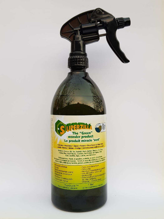 Superzilla AP10-1L-1C 1- LITER BOTTLE WITH TURRET TOP AND TRIGGER SPRAY