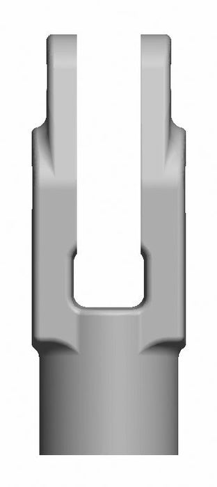 Gunite (300) AS3013 Extended Threaded Clevis 5/8In-18 Straight