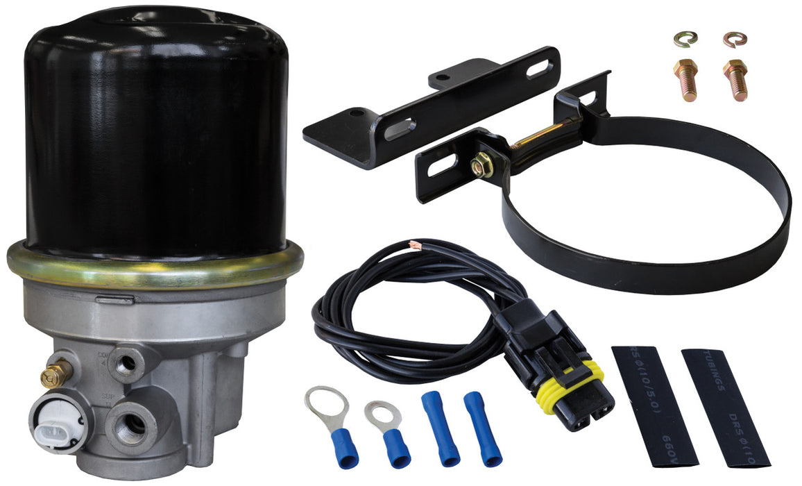 Tectran AT065612 MODEL IP AIR BRAKE DRYER 12V-W/HARNESS & BRACKET KIT
