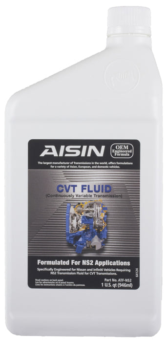 Aisin (393) ATF-NS2 Aisin Automatic Transmission Fluid – CVT Fluid, Color- Green