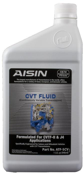 Aisin (393) ATF-SCV Aisin Automatic Transmission Fluid – CVT Fluid, Color- Green