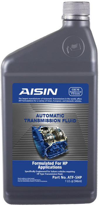 Aisin (393) ATF-SHP Aisin Automatic Transmission Fluid (ATF), Color- Red- 946ml