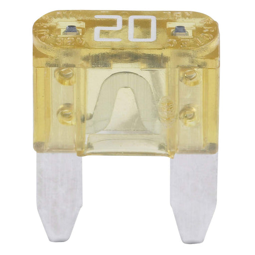 Bussmann ATM-20 20 Amp ATM Mini Blade Fuse, 5 Pack