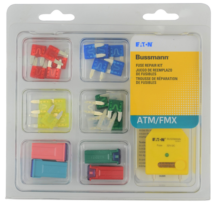 Bussmann ATM-FMX-EK ATM/FMX Fuse Emergency Kit w/Tester