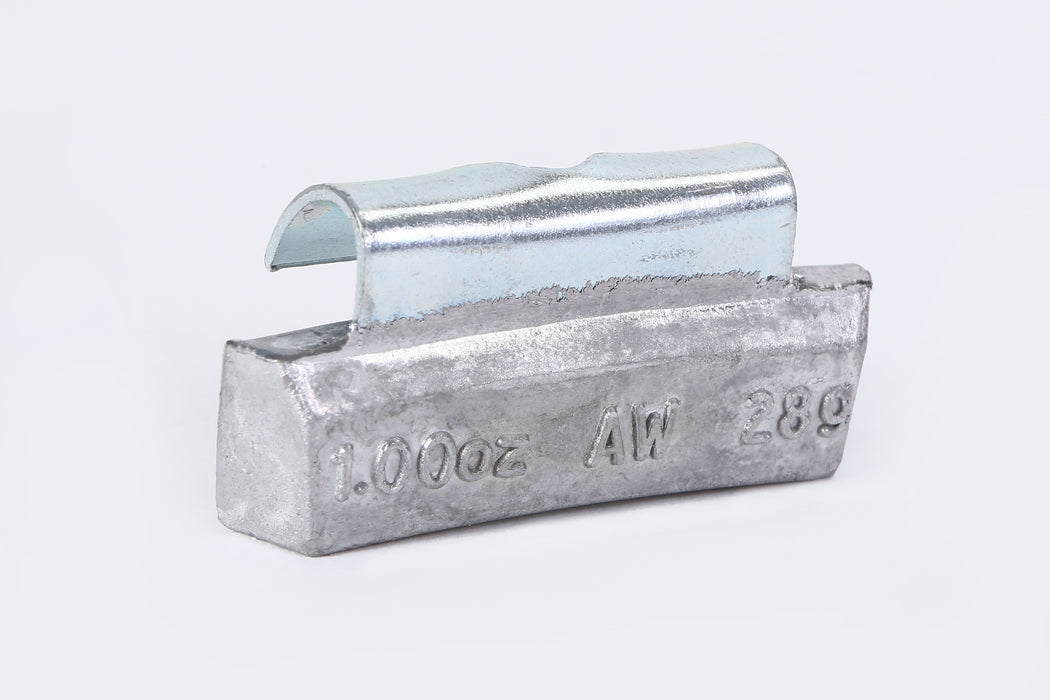 Plombco (750) AW-2.00 2.00 oz AW style lead clip-on weight, Box of 50