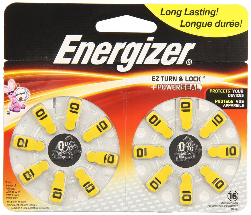 Energizer (831) AZ10DP-16 BATT ZINC AIR 1.5V