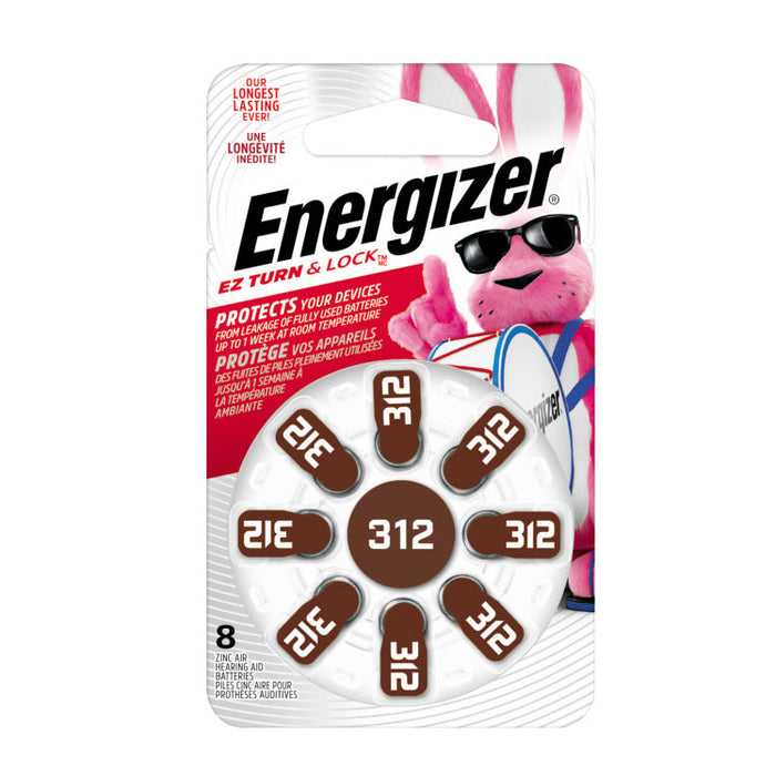 Energizer AZ312DP-8 BATT ZINC AIR 1.5V