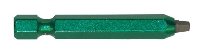 H. Paulin (680) B140-841 Pro-Tip #1 Green x 4” Long Screw Driver Bit (Bulk 50 pcs)