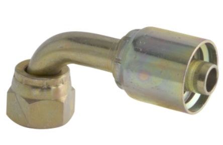 Continental Hydraulic B2-JCFX90-0808 Perma-Crimp™ Fittings / B2-JCFX90-0808 Fitting- JIC 37° Flare (SAE J514) Female 90° Elbow Swivel