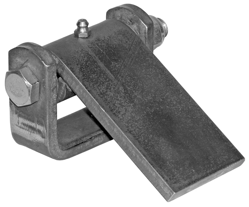 Buyers Products B2426FSNB Formed Steel Hinge Strap with Grease Fittings - 3.85 x 4.35 x 2.44 Inch Tall
