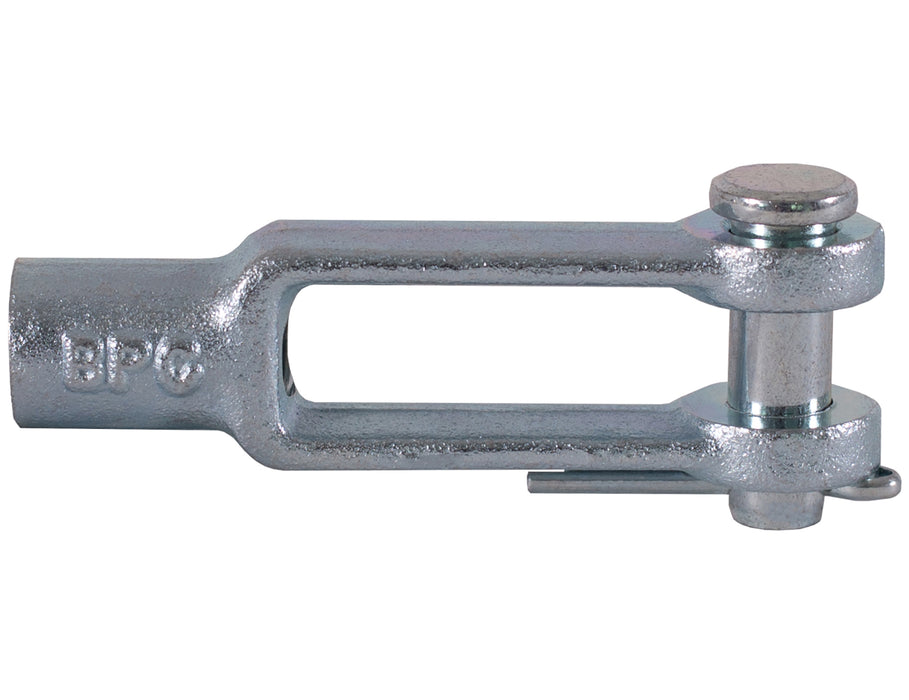 Buyers Products B27086ANFZKT B27086ANFZ 1/2 Inch Clevis with Pin and Cotter Pin Kit-Zinc Plated