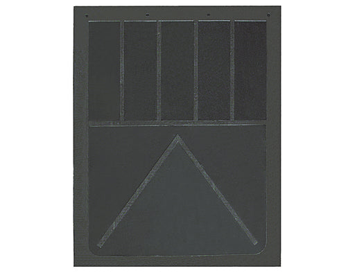 Buyers Products (577) B30SRP Heavy Anti-Spray Black Rubber Mudflaps 24(W)x30(H) Inch