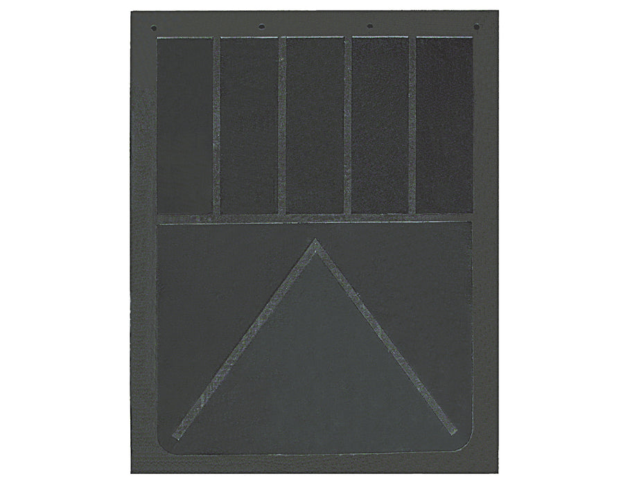 Buyers Products (577) B30SRP Heavy Anti-Spray Black Rubber Mudflaps 24(W)x30(H) Inch