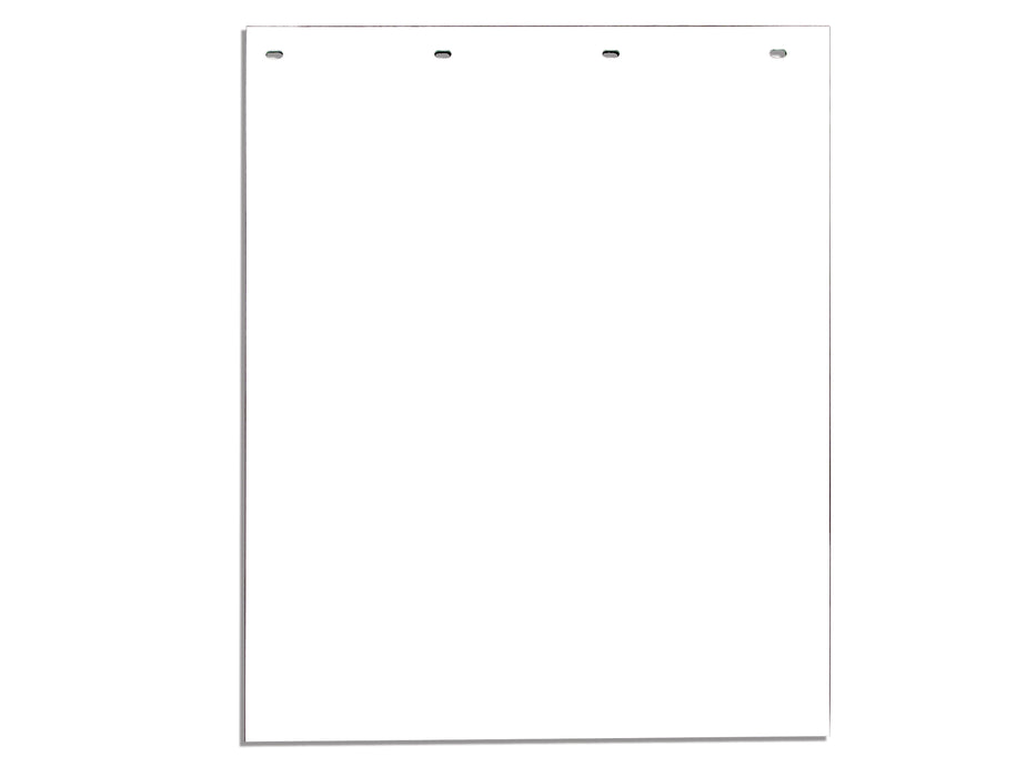 Buyers Products (577) B36PSRPW Spray Reducing Grooved White Polymer Mudflaps 24(W)x36(H) Inch