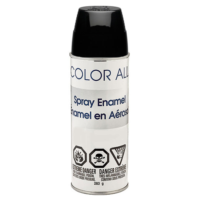 Sherwin Williams B460505 Krylon Colour All Spray Paint, Gloss, Black, 283 g