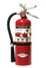 Amerex B500TX 5LB ABC W/VB HAND PORTABLE DRY CHEMICAL ALUM VALVE Fire Extinguisher