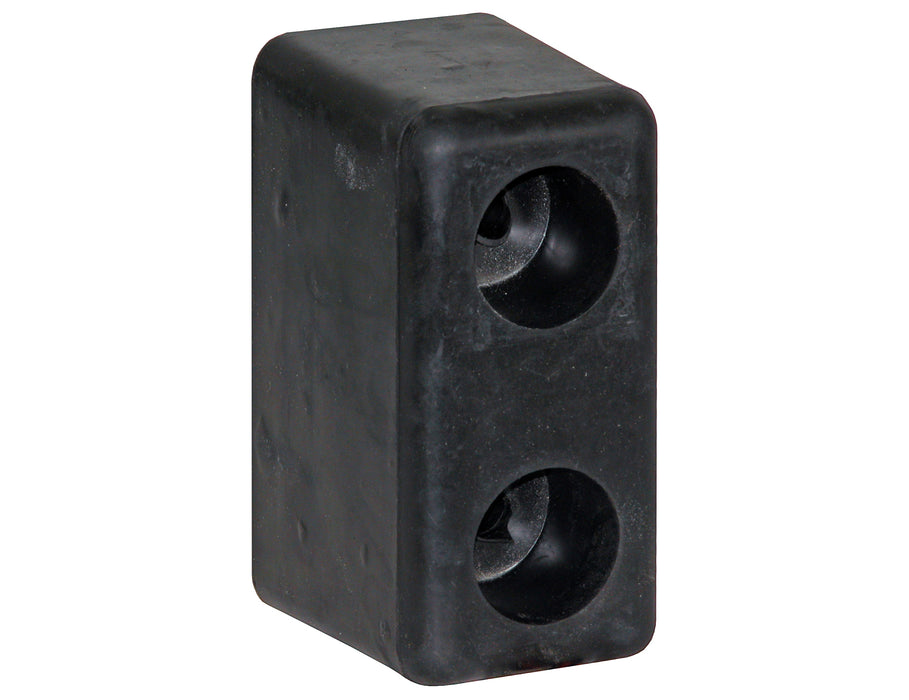 Buyers Products (577) B5500PKGD Molded Rubber Bumper 3 X 3-1/2 X 6 Inch Tall - Set Of 2