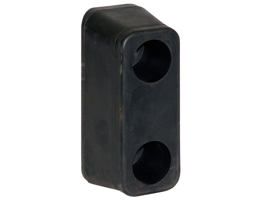 Buyers Products (577) B5540 Molded Rubber Bumper - 2-9/16 x 3 x 6 Inch Tall - Set of 2