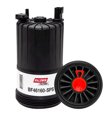 Baldwin BF46160-SPS Spin-on Fuel Filter with Drain and Sensor