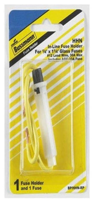 Bussmann BP/HHN-RP 30AMP NYLON HEAVY DUTY inline Fuse holder.