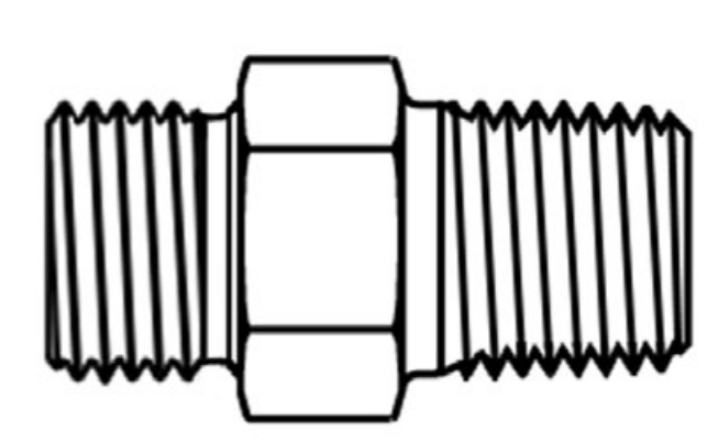 Continental Hydraulic (510) BPM12-NPM12 ADAPTER STEEL BPM12-NPM12
