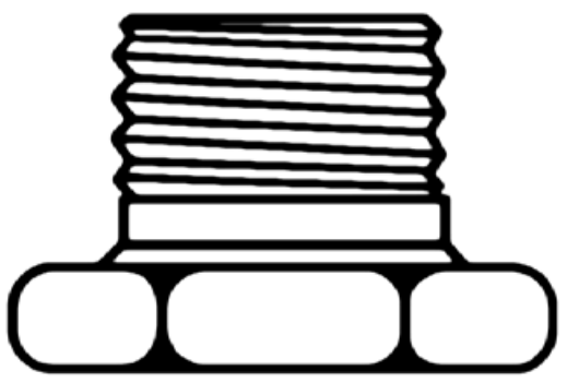 Continental Hydraulic (510) BPP12 ADAPTER STEEL BPP12
