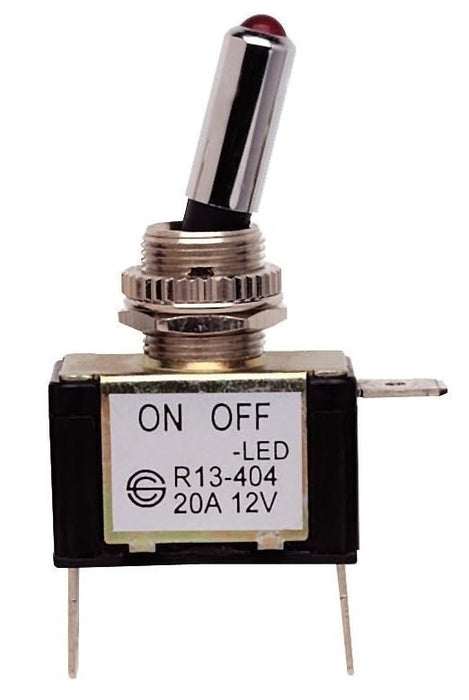 Bussmann BP/STT CHROME TOGGLE ON/OFF 20A.