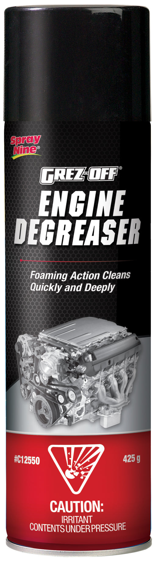 Permatex C12550 Spray Nine Grez-Off Engine Degreaser, 425g Aerosol