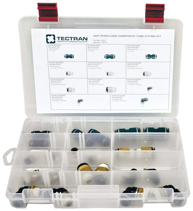 Tectran CAB64 QL FITTING KIT - 22 PIECE - 22 PIECE ASSORTMENT