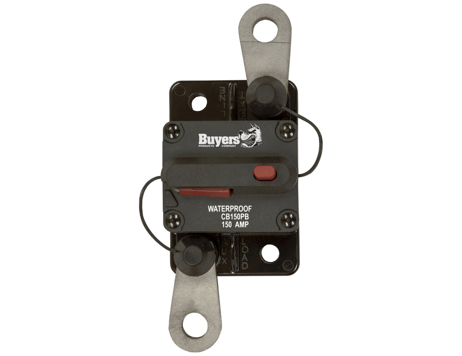 Buyers Products (577) CB150PB 150 Amp Circuit Breaker With Manual Push-to-Trip Reset