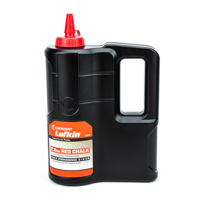 Apex Tool (442) CB25R CHALK BOTTLE, RED, 2.5LB