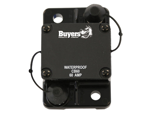 Buyers Products (577) CB60 60 Amp Circuit Breaker With Auto Reset