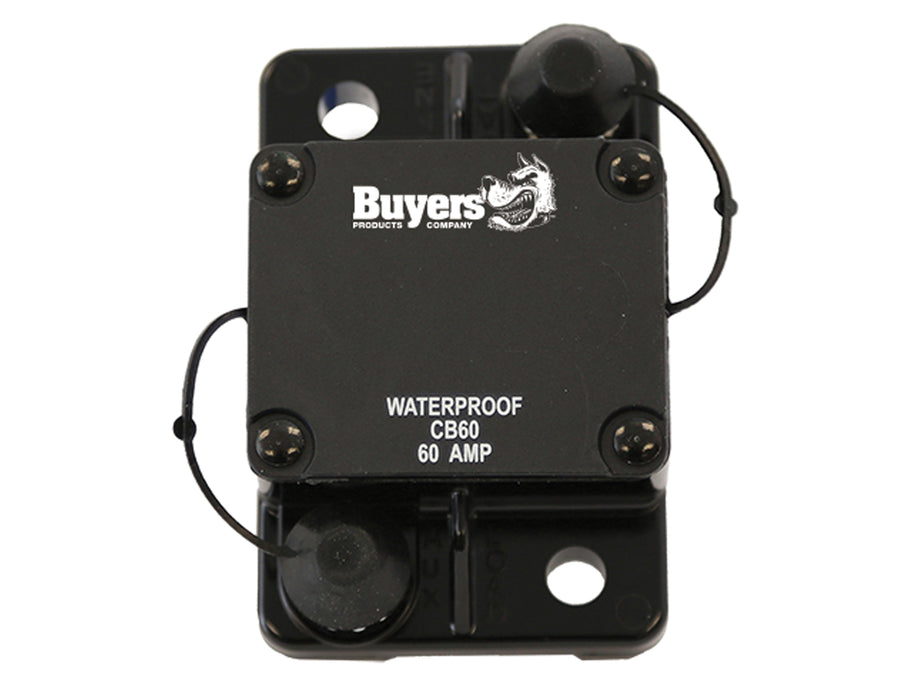 Buyers Products (577) CB60 60 Amp Circuit Breaker With Auto Reset