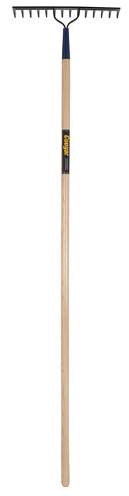 Garant (633) 81217 Double-back level rake, wood handle