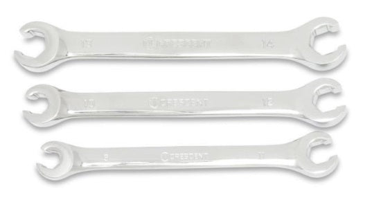 Apex Tool (442) CFNWS1-05 Crescent 3 Piece Metric Flare Nut Wrench Set