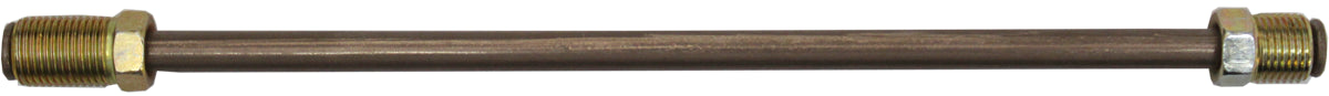 FMSI (450) CN460 1/4" O.D. Invert Flare Cupro Nickel Hydraulic Line With 7/16" - 24 Tube Nuts (60")